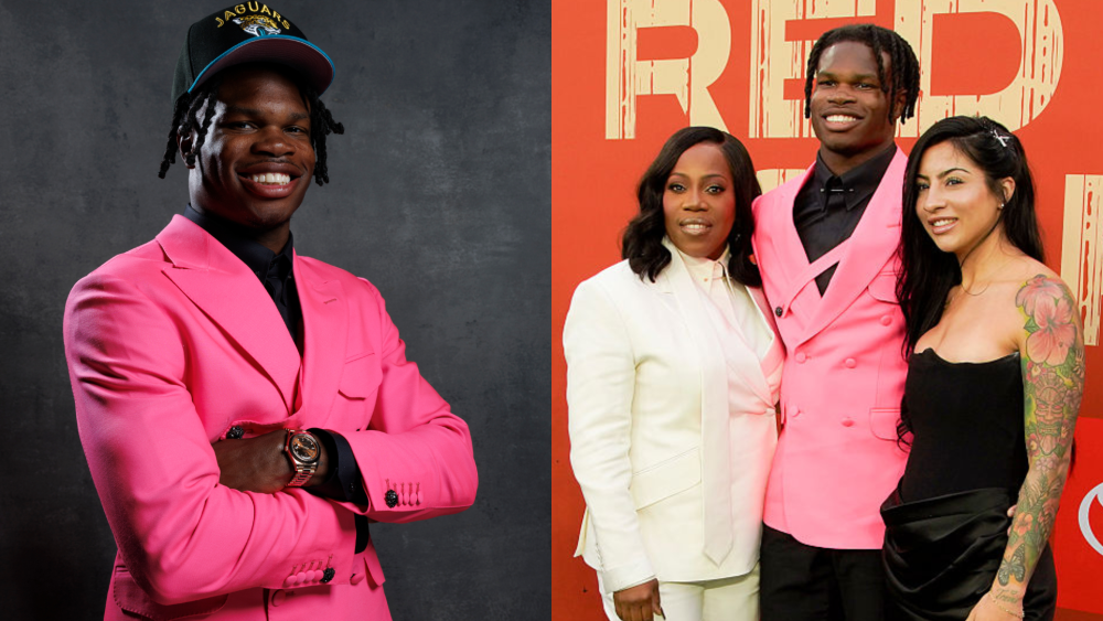 Travis Hunter Appeared In Pink And Wore UK High Quality Replica Rolex Watches